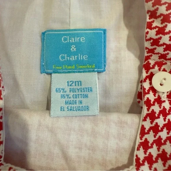 Claire & Charlie Christmas Boys Longall with Santa Face. Size 12 Months in EUC - Picture 5 of 6